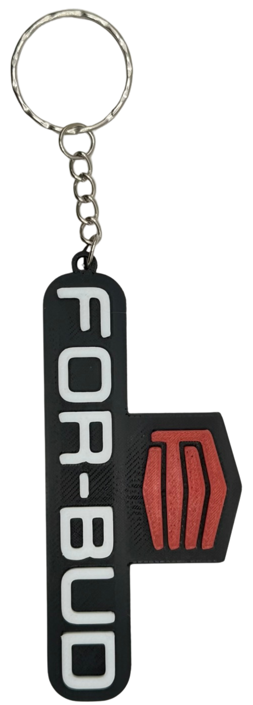 Brelok z NFC z logo – realizacja 2, breloki z logo z druku 3d